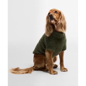Barbour Brindle Fleece Dog Jumper